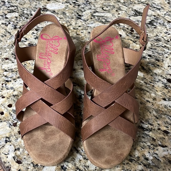 jelly pop memory foam wedges